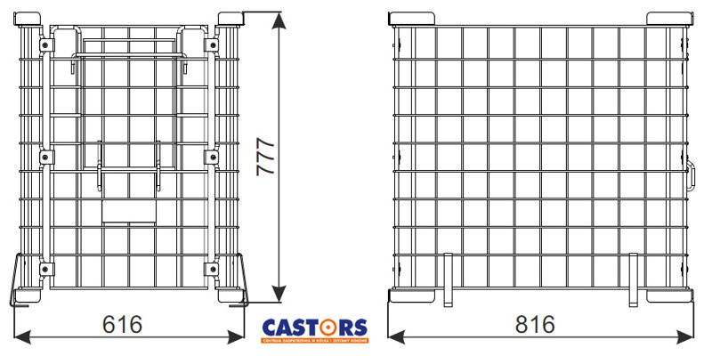 OBUDOWA PALETY 800X600 LIGHT I